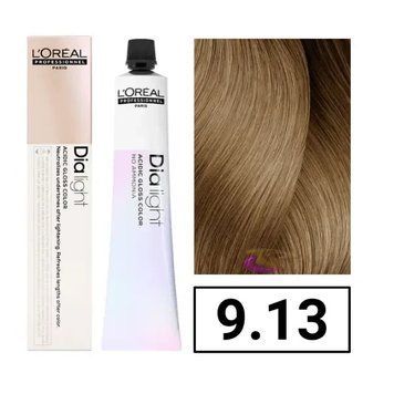 Фарба L'Oreal Professionnel Dia Light 9.13 Дуже світлий блондин бежевий, 50 ml 3474637004767 фото