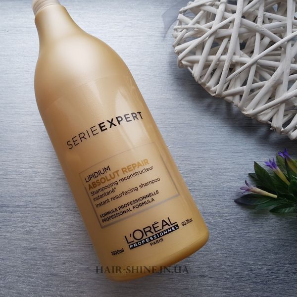 Восстанавливающий шампунь для поврежденных волос - Absolut Repair Lipidium Shampoo 100 мл разлив 821622845 фото