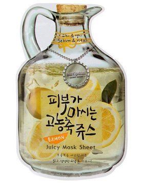 Lemon Olivie Juicy mask Shet Тканина маска 1715 фото