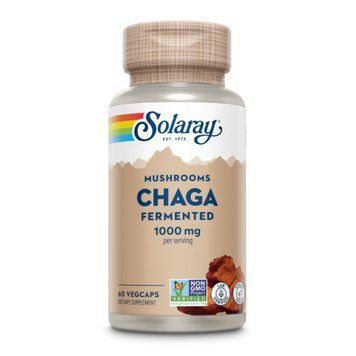 Fermented Chaga Mushroom 1000mg - 60 vcaps 2023-10-2144 фото