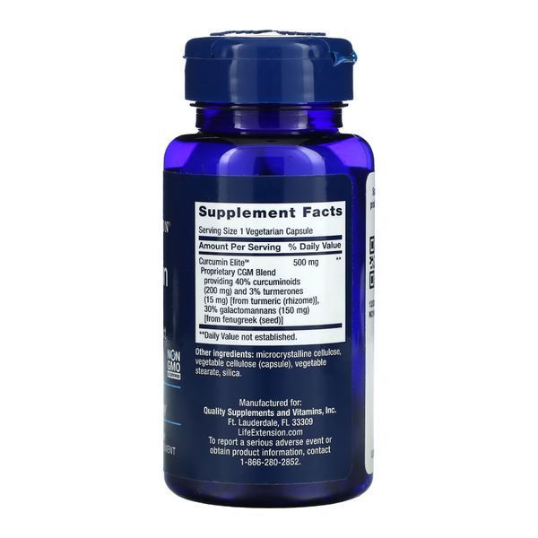 Curcumin Elite&trade; Turmeric Extract	- 30 vcaps 2022-10-1977 фото
