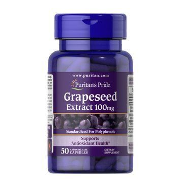 Grapeseed Extract 100mg - 50caps 100-17-1134829-20 фото