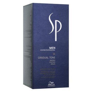 Камужляж для чоловіків для зафарбовування сивини чорний Wella SP Men Gradual Tone Black 8005610580685 фото