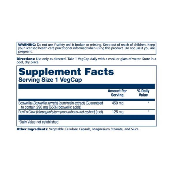 Boswellia Resin Extract 450mg - 60 vcaps 2023-10-2145 фото