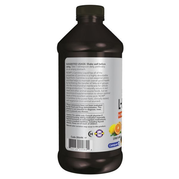 Carnitine Liquid 3000mg - 473ml 2022-10-2538 фото