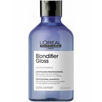 Відновлюючий шампунь для світлого волосся LOreal Professionnel Blondifier Serie Expert Gloss Shampoo 300 ml 3474636974382 фото
