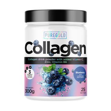Collagen - 300g Blueberry ith Blueberry pieces 2023-10-5046 фото