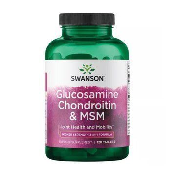 Glucosamine Chondroitin & Msm - Higher Strength - 120 tabs 2023-10-5720 фото