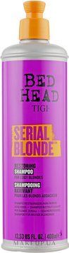Шампунь для блондинок Tigi Bed Head Serial Blonde Shampoo 400 мл 615908432251 фото
