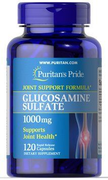 Glucosamine Sulfate 1000mg - 120caps 100-52-5174843-20 фото