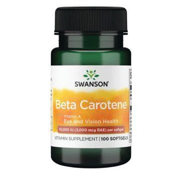 Beta-Carotene 10,000 IU (3000 mcg RAE) - 100 Sgels 100-40-7640177-20 фото