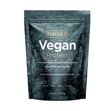 Vegan Protein - 500g Chocolate Hazelnut 2022-09-09865 фото