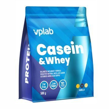 Casein & Whey - 500g Vanilla 2022-10-0480 фото