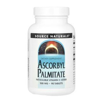 Ascorbyl Palmitate 500mg - 90 tabs (Затерта дата) 2023-10-4360 фото