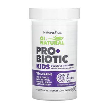 Gi Natural Probiotic Kids - 30 chewables 2023-10-2374 фото