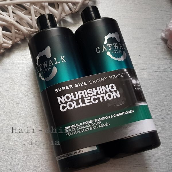 Відновлюючий та поживний шампунь Tigi Catwalk Oatmeal and Honey Nourishing Shampoo 750 мл 615908426601 фото