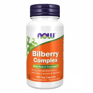 Bilberry Complex 80mg - 100 vcaps 2022-10-0115 фото