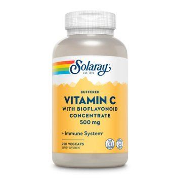 Vitamin C with Bioflavonoids 500mg - 250 veg caps 2023-10-3569 фото