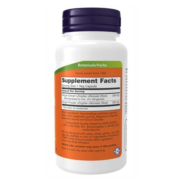 Ginger Root Extract 250mg - 90 vcaps 2022-10-1362 фото