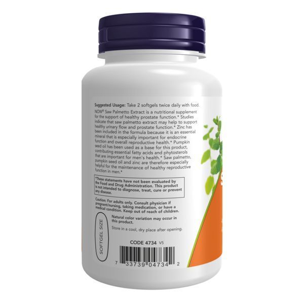 Saw Palmetto Extract 80mg - 90 sgels 2022-10-2651 фото