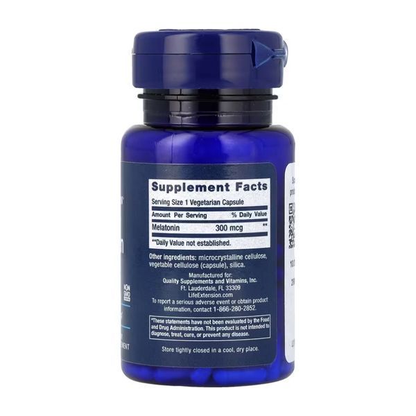 Melatonin 300 mcg - 100 vcaps 2023-10-5142 фото