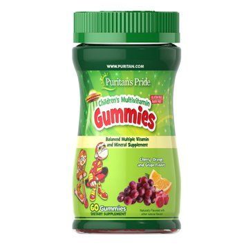 Childrens Multivitamin Mineral - 60 gummies 2022-10-2476 фото