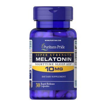 Melatonin 10mg - 30caps 100-99-5408405-20 фото