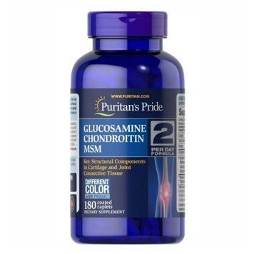 Glucosamine Chondroitin MSM Triple Strength - 180tabs 100-64-2750232-20 фото