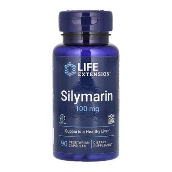 Silymarin	100 mg - 90 veg caps (До 12.25) 2023-10-5597 фото