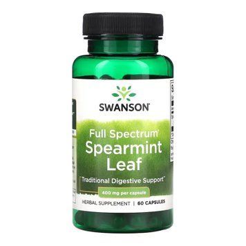 Full Spectrum Spearmint Leaf 400mg - 60 caps 2023-10-4065 фото