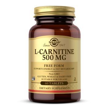 L-Carnitine 500mg - 60 tabs 2022-10-1518 фото