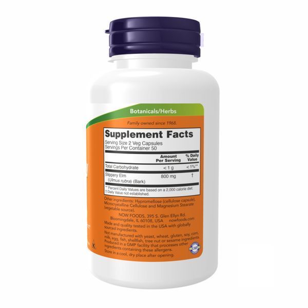 Slippery Elm 400 mg - 100 vcaps 2022-10-0117 фото