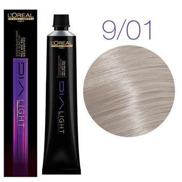 Краска L'Oreal Professionnel Dia Light 9.01 молочный коктейль глянец 50 мл 3474637003241 фото