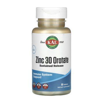 Zinc 30 Orotate Sustained Release - 90 tabs 2023-10-3416 фото