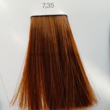 Краска без аммиака 60 мл L'Oreal Professionnel Inoa 7.35 Блондин золотистый красное дерево 3474637129675 фото