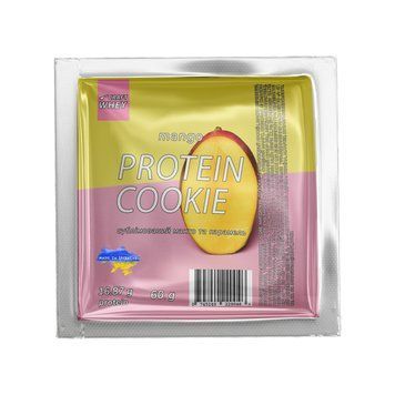 Protein Cookie - 60g Mango (Поштучно) 2023-10-3726 фото