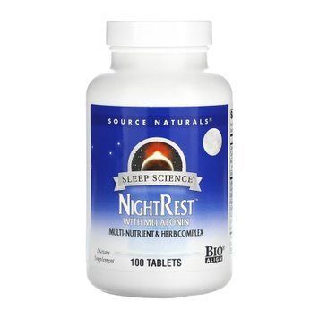 Sleep Science&reg; NightRest&trade; with Melatonin - 100 tabs 2023-10-4610 фото