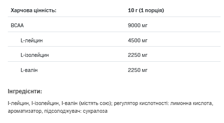 BCAA Instant - 400g Lemon (До 10.25) 2023-10-5622 фото