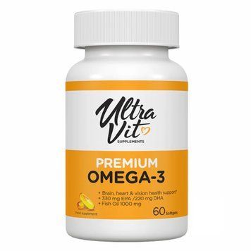 Premium Omega-3 - 60 Softgels 2022-10-0317 фото