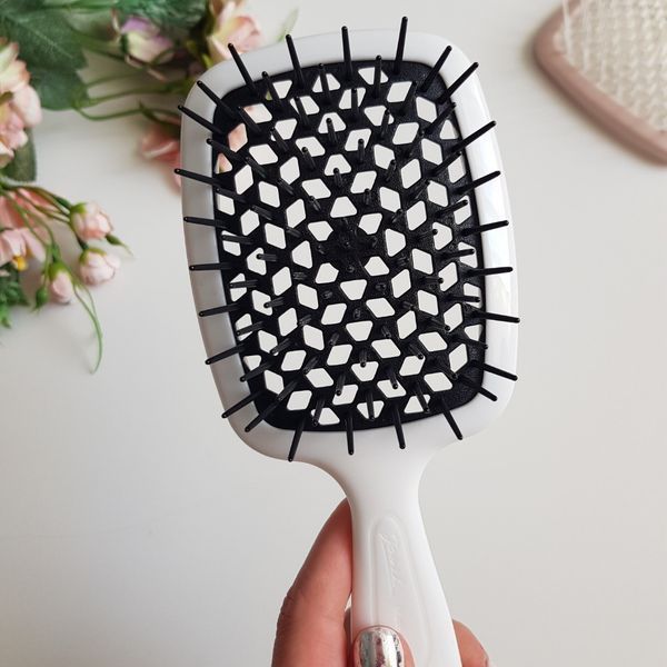 Расческа для волос Janeke Superbrush With Soft Moulded Tips белая 8006060590583 фото