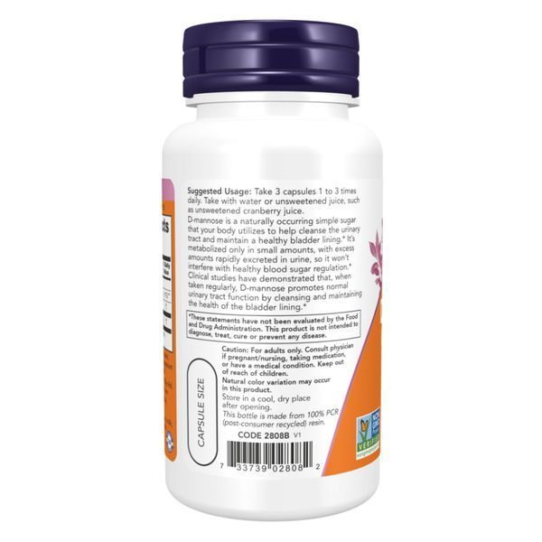 D-Mannose 500mg - 240 vcaps 2022-10-2603 фото