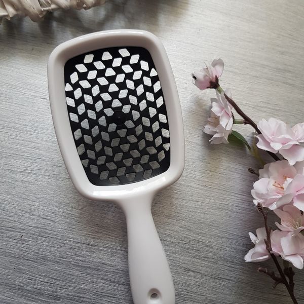 Расческа для волос Janeke Superbrush With Soft Moulded Tips белая 8006060590583 фото