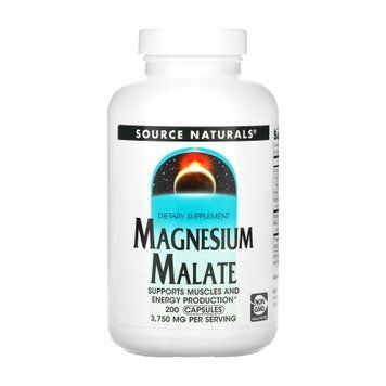 Magnesium Malate 625mg - 200 caps 2023-10-2690 фото