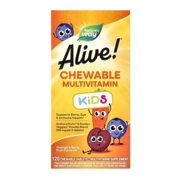 Kids Chewable Multivitamin - 120 tabs Orange and Berry 2022-10-0601 фото