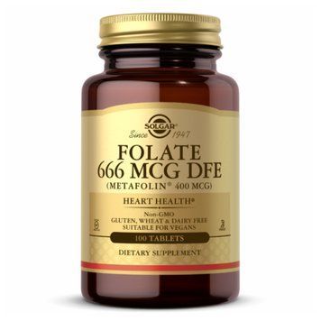 Folate 400 mcg (as Metafolin) - 100 Tabs 2022-10-0753 фото