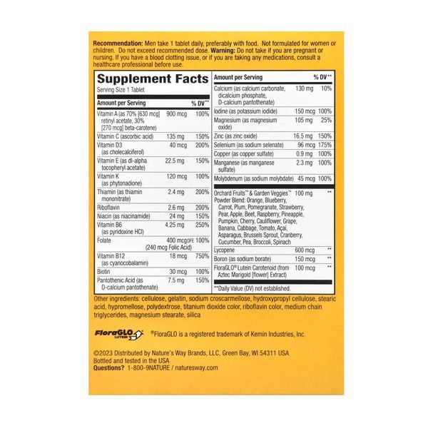 Men's Complete Multivitamin - 50 tabs 2022-10-1715 фото