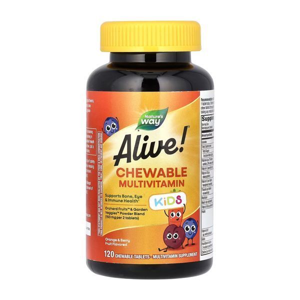 Kids Chewable Multivitamin - 120 tabs Orange and Berry 2022-10-0601 фото
