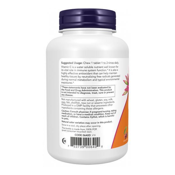 Vitamin C-500 - 100 tabs Cherry 2023-10-3794 фото