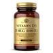 Vitamin D3 (Cholecalciferol) 25 mCG (1000 IU) - 100 softgels 2022-10-1550 фото 1