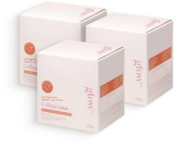 Glow25 Collagen Plus Sachets, коллаген с витамином С, цинком и биотином 10 саше 4262354840961 фото